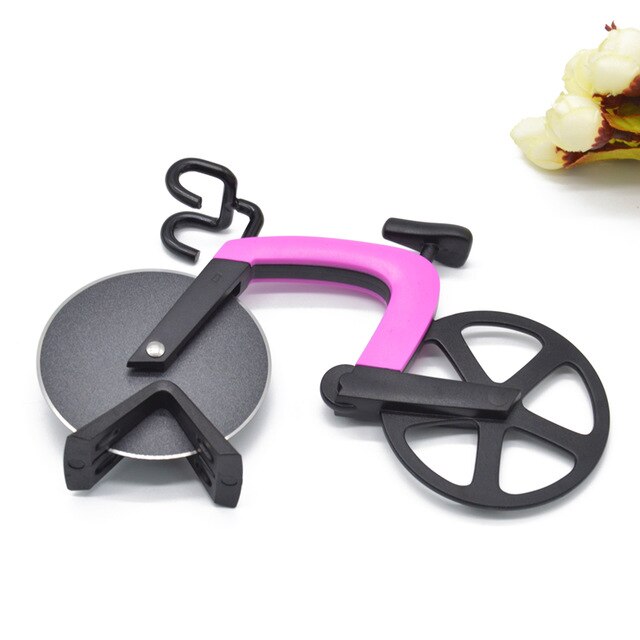 Bike Stainless Steel Pizza Cutter